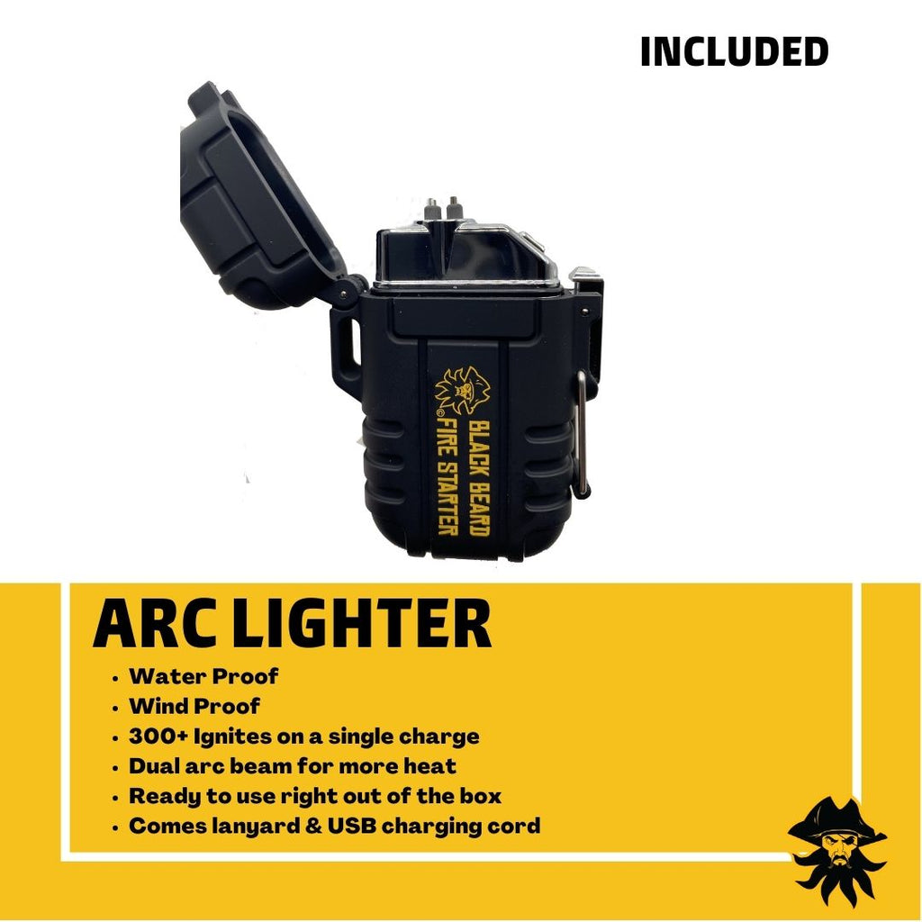 Black Beard ARC Lighter