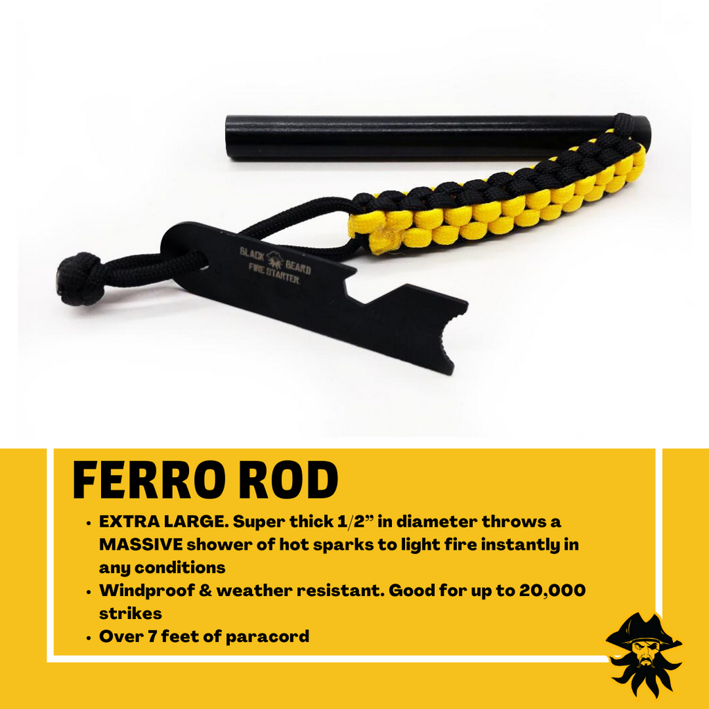 Black Beard - Ferro Rod