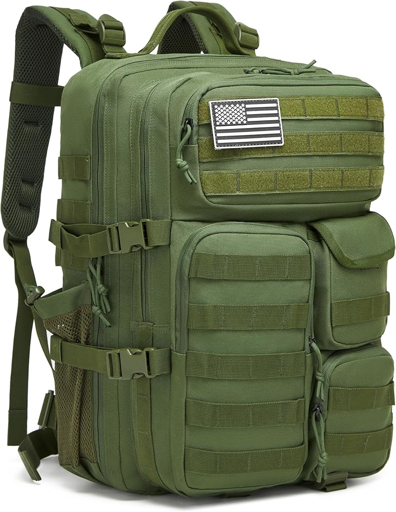 Large Assault Backpack - Green